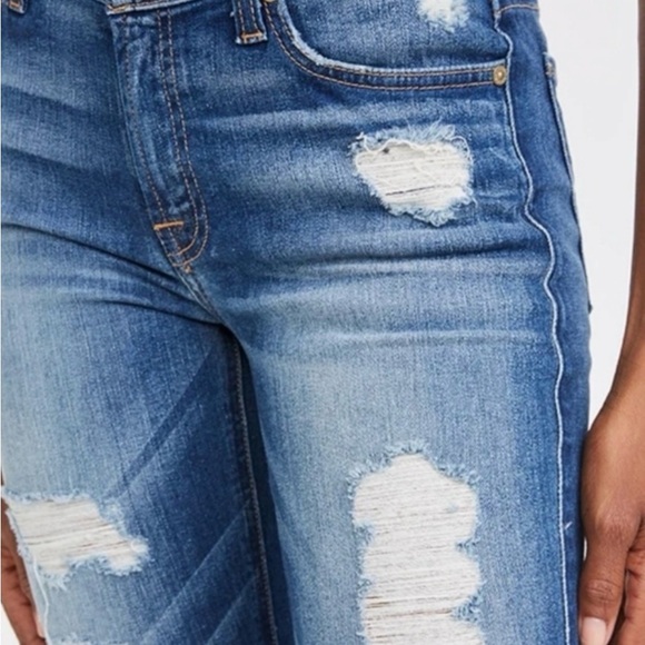 NWT 7 For All Mankind Distressed Denim Jeans 32 - Picture 4 of 14